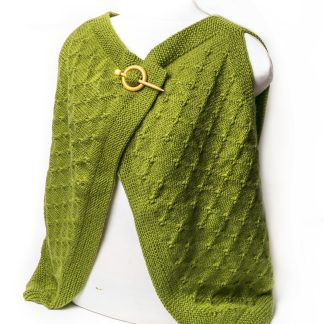 Chaleco recto doble hebra 100% alpaca - Handina