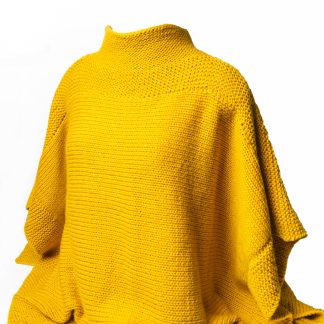 Poncho grande doble hebra 100% alpaca - Handina