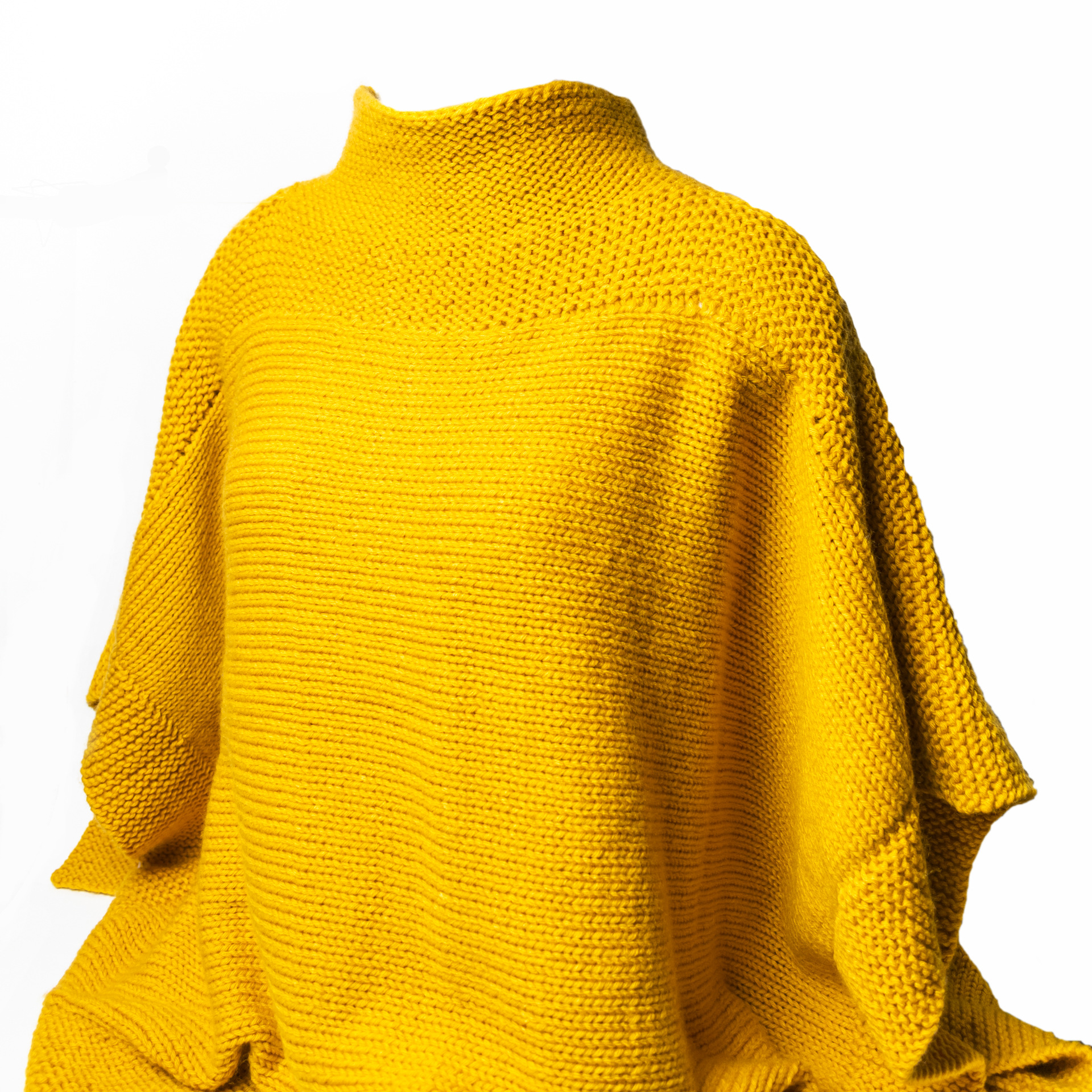 Poncho grande doble hebra 100% alpaca - Handina