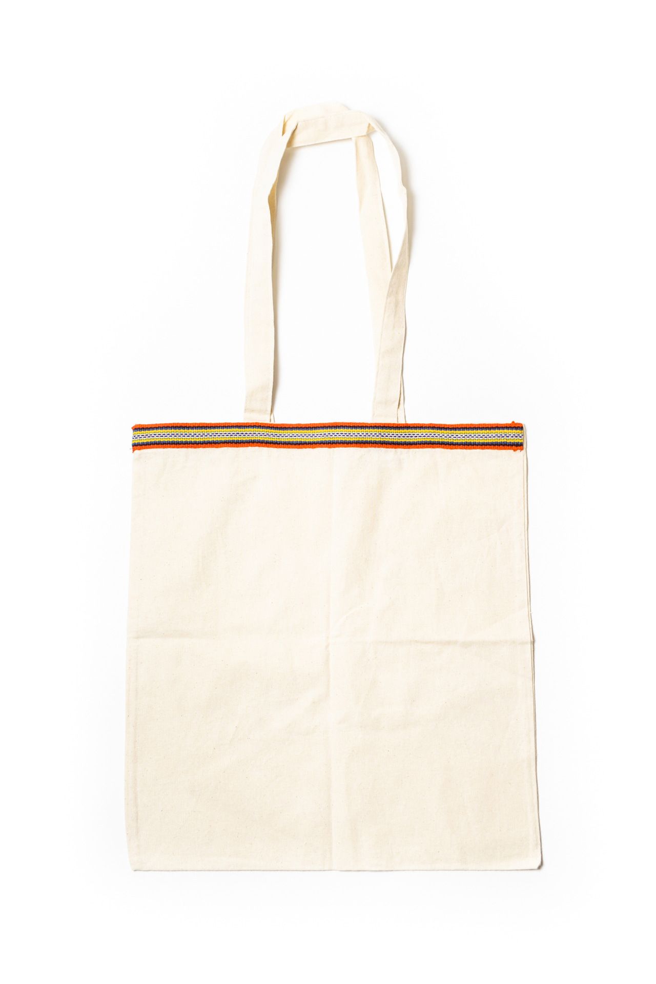 Bolsa de tocuyo con aplicación de telar - Imagen 3