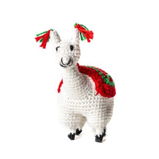 Alpaca tejida a crochet