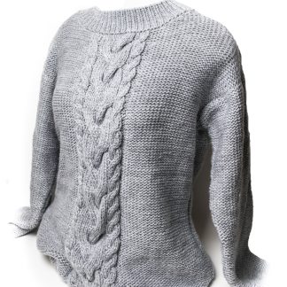 Chompa revés con bocaisapo Handina 100% alpaca