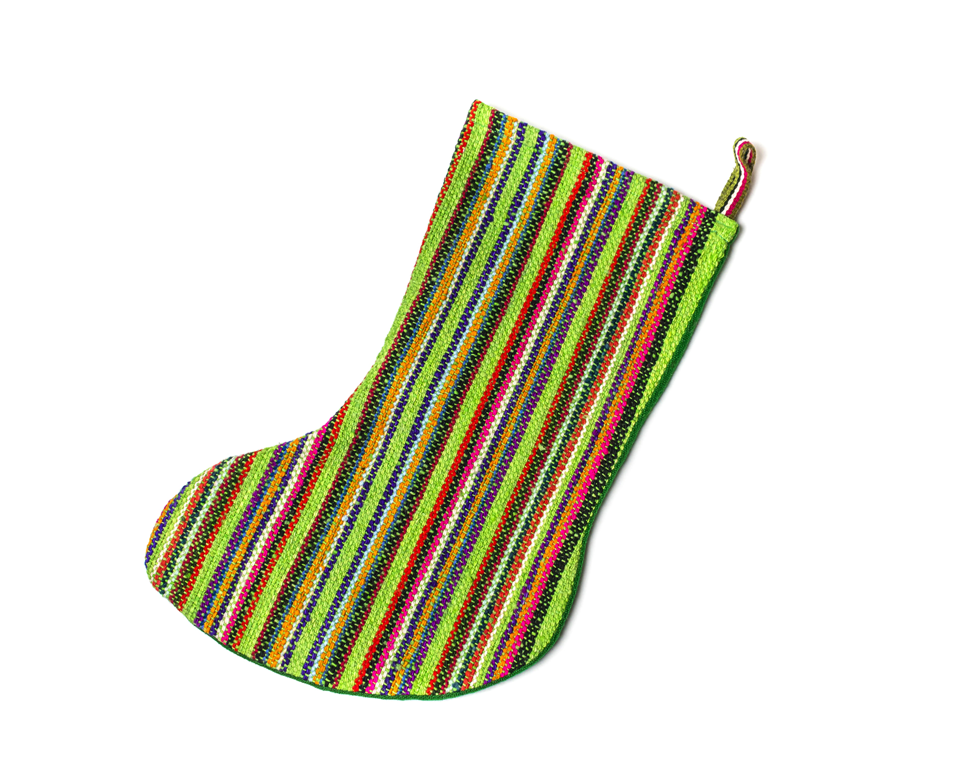 Botas navideñas telar Handina