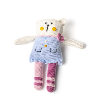 Muñeco animalitos bebe 100% algodón tejido a crochet